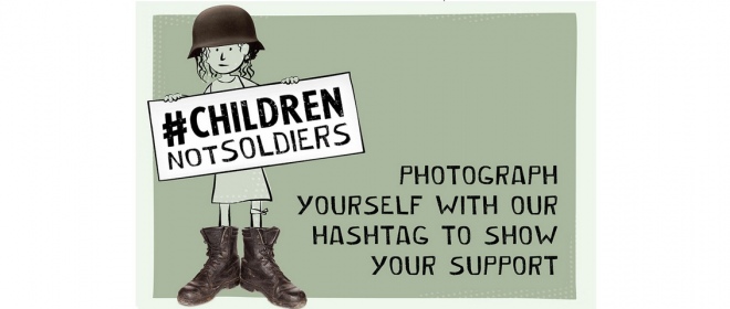 Stop all'uso dei bambini soldato