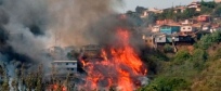Incendio a Valparaiso devastati 300 ettari