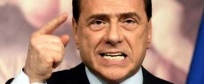 Berlusconi con anziani a Cesano Boscone