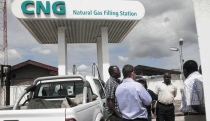Una stazione di rifornimento di carburante in Tanzania