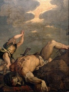 "Davide contro Golia", Tiziano