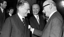 De Gasperi, Adenauer, Schuman, padri nobili dell'Europa unita