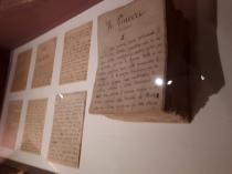 Il manoscritto originale de Il Piacere di G. D'Annunzio