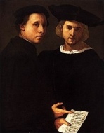 Jacopo Pontormo, Ritratto di due amici