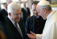 Abu Mazen incontra Papa Francesco. «Spero di firmare pace con Israele»