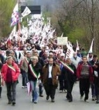 Manifestazione No tav senza soldi