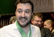 Matteo Salvini al Lingotto in polemica con i giornalisti