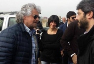 Beppe Grillo in visita ai cantieri Expo. Si temono infiltrazioni mafiose