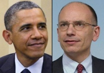 Obama e Letta