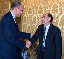 Il premier Letta e il giornalista Quirico