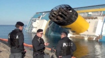 La Polizia all'isola del Giglio