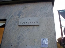 Via Solferino a Milano