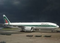 Un aereo Alitalia