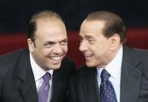 Alfano e Berlusconi