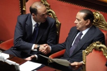 Alfano e Berlusconi