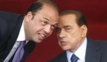 Alfano e Berlusconi