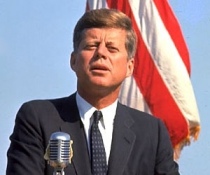 Il presidente John Kennedy