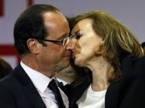 Valérie Trierweiler e Francois Hollande