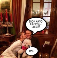 Pascale, Dudù e Berlusconi