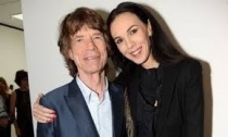 L'Wren Scott e Mick Jagger