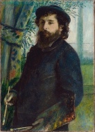 Renoir, Ritratto di Claude Monet, 1875