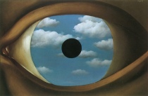 The False Mirror, René Magritte, 1928