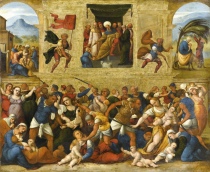 Mazzolino, La strage degli innocenti, 1528