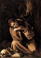 S. Francesco in meditazione di Caravaggio, a Cremona