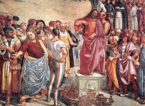 L'Anticristo imita Cristo, satana suggerente