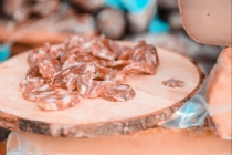 Il tipico insaccato ferrarese detto "Zia"